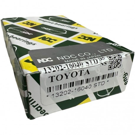 Concha de biela Toyota Corolla 1992 al 2002 medida STD