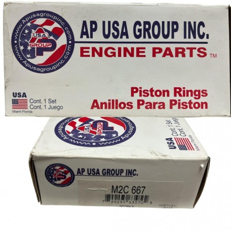 Anillo Motor Chevrolet Gm 250 Jeep 242 Medida 020