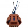 Conector de Bobina Corsa 4 pin