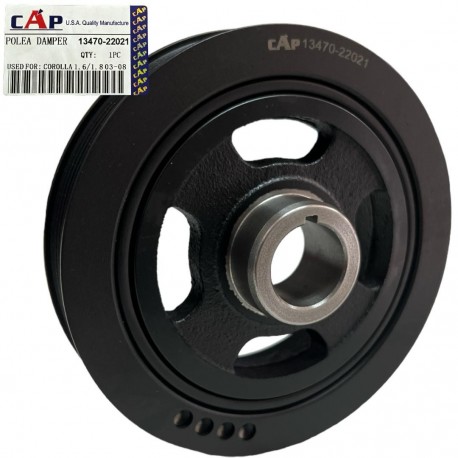 Polea Damper Toyota Corolla new sensation 2003 al 2008