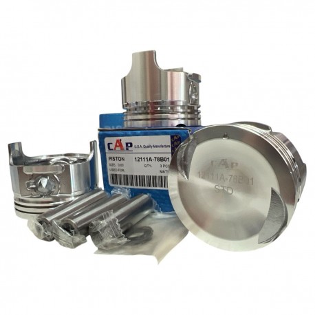 Juego de Piston Matiz Tico Dama Lobo Medida 040