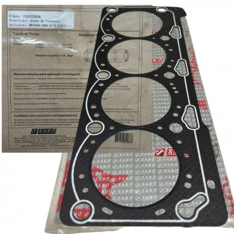 Empacadura de Camara VW Fox Crosfox Space fox Polo 1.6