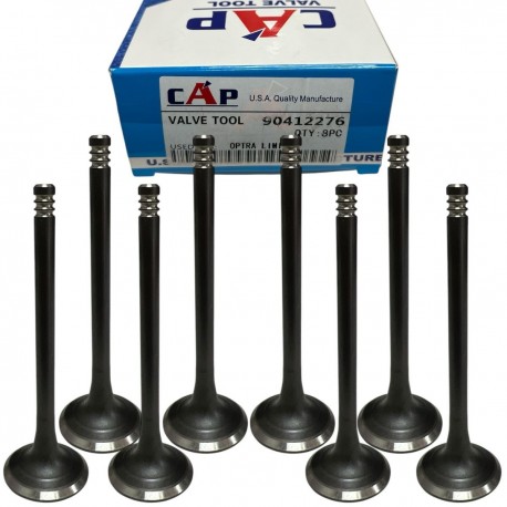 Juego de Valvula De Escape Optra Limited Tapa Negra MRCH O C