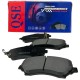 Pastilla de freno delantera Cherokee KK 2008 al 2014 D1273