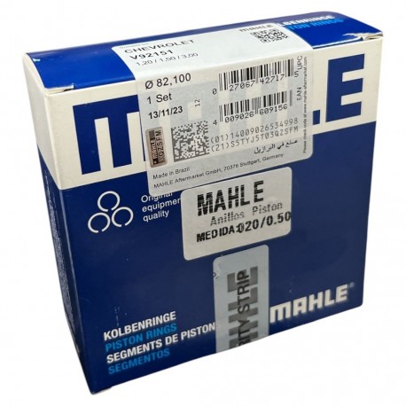 Anillo Optra Limited Medida 020