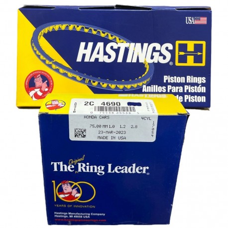 Anillo Honda Civic 1.5 D15 1.6 D16 fino grueso Medida 020