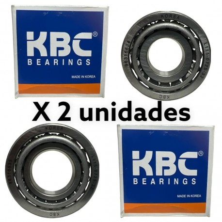 Rodamiento trasero kit interno y externo Spark Matiz