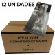 Silicon Mega Grey Gris Versachem 12 UNIDADES