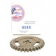 Piñon de Engranaje leva Motor 305 350 sensillo tapa rayada