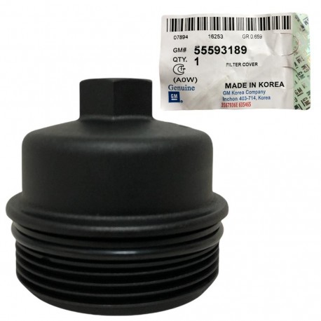 Tapa Filtro de Aceite Chevrolet Cruze